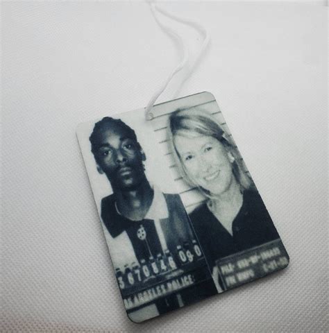 Snoop Dogg and Martha Stewart Mug Shot Air Freshener - Etsy