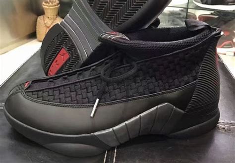 Air Jordan 15 Stealth Black Varsity Red 2017 | SneakerFiles