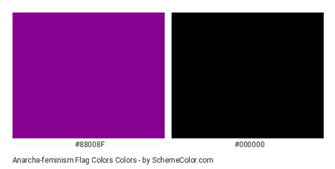 Anarcha-feminism Flag Colors Color Scheme » Flags » SchemeColor.com