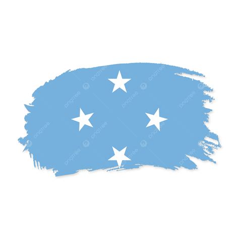 Micronesia Stock Flag Vector With Transparent Background, Micronesia, Micronesia Flag ...