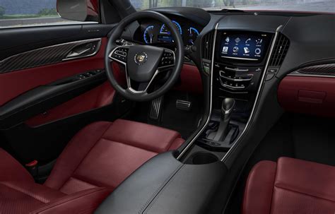 Cadillac ATS 2012 Interior Red Dashboard – Front Seat Driver