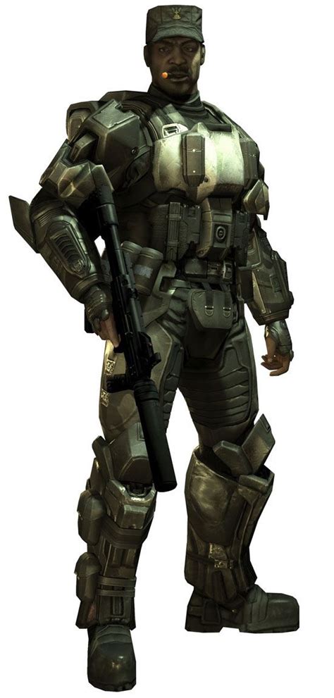 Sgt Avery Johnson | Halo, Halo armor, Halo video game