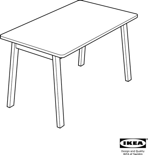 Manual IKEA NORRAKER Dining Table