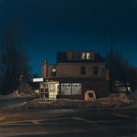 Linden Frederick’s Paintings Capture Somber, Sleepy Sunsets - Creators