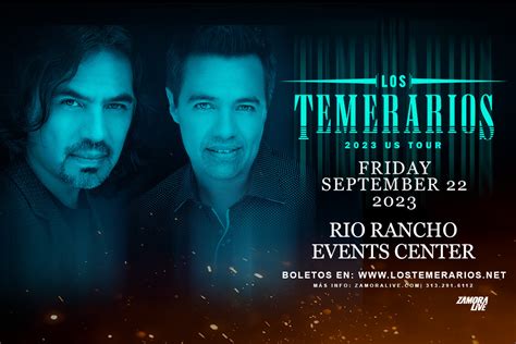 Los Temerarios 2025 Tour Dates - Eilis Harlene