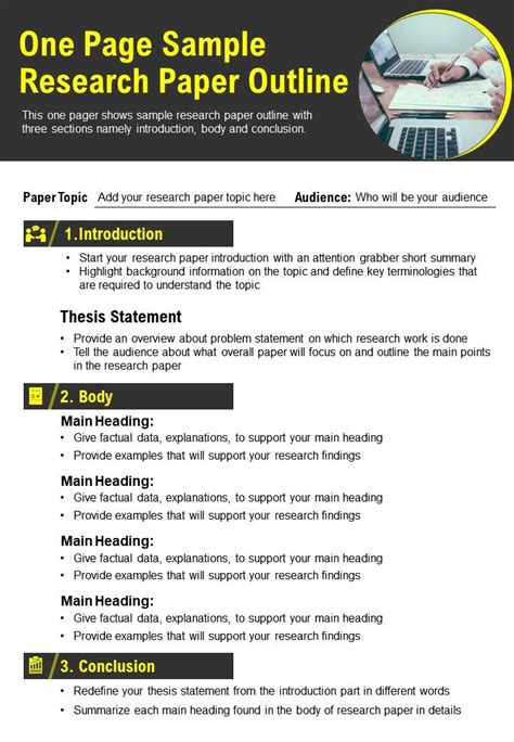 Research Report Outline Template