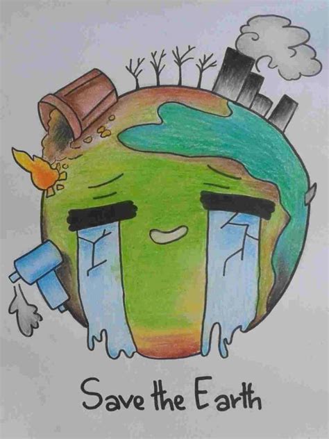 31+ Water Pollution drawing Plans | Mother earth drawing, Earth drawing, Save water poster drawing