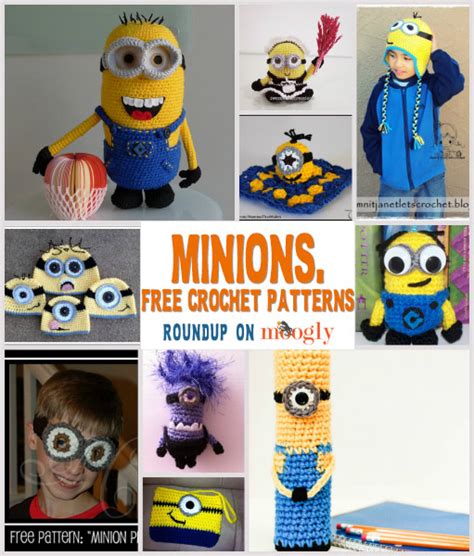 Assemble the Minions! 10 Free Minions Crochet Patterns - moogly