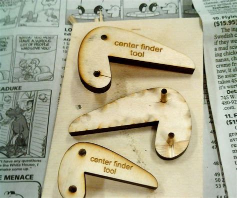 Homemade Center Finder Tool, Quick, Cheap, Easy. | Wood turning, Woodturning tools, Woodworking