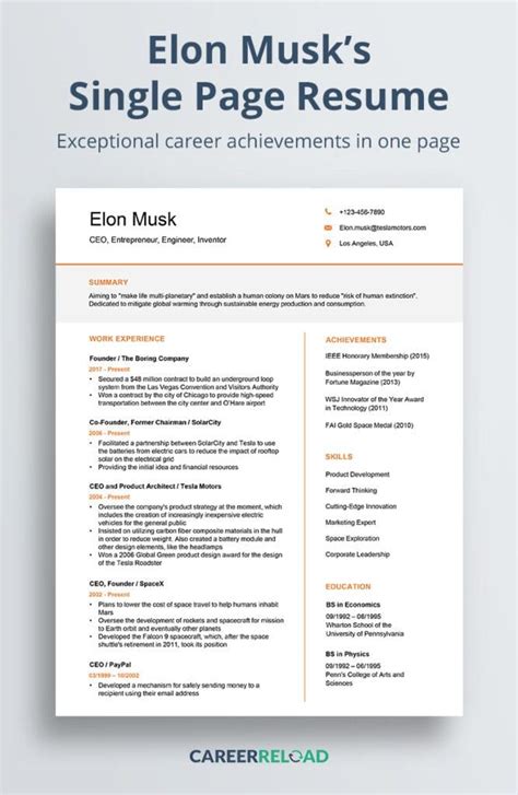 Learn From The Resumes of These 3 Famous People