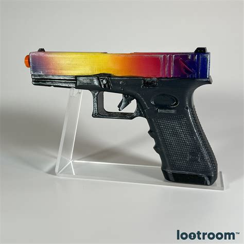 CS Glock Pistol | Fade Skin | Lifesize | cosplay gamer gift