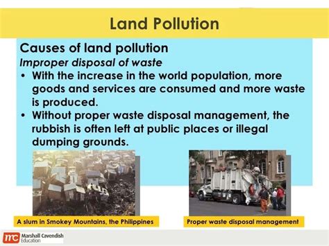 Causes Of Land Pollution - Eschool