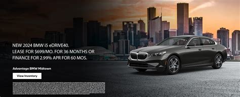 New BMW Specials at Advantage BMW Midtown