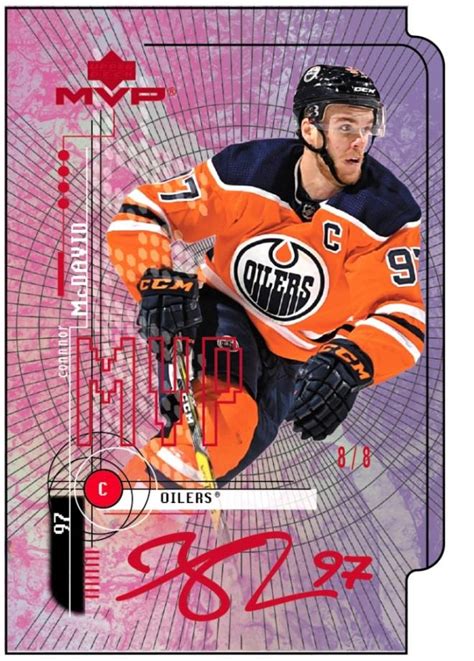 2018-19 Upper Deck MVP NHL Hockey Cards Checklist