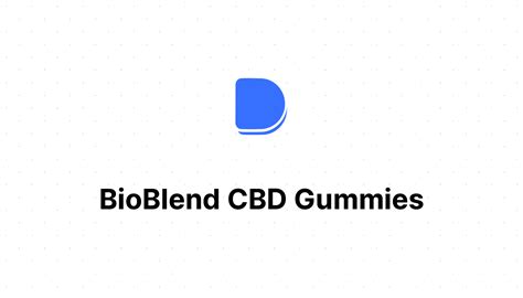 BioBlend CBD Gummies