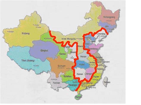 The Eastern, Central, and Western Regions of China | Download Scientific Diagram