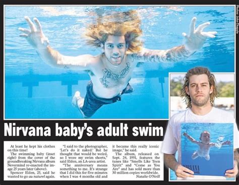 The Baby on the Cover of Nirvana’s ‘Nevermind’ Recreated the Shot 25 ...