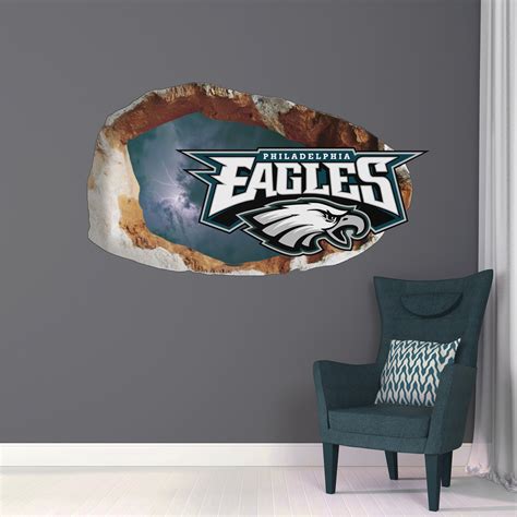 Philadelphia Eagles Sticker Wall decor-3D Design-Vinyl Home | Etsy