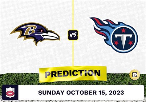 Ravens vs. Titans Week 6 Prediction and Odds - October 15, 2023