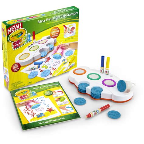 Crayola Color Wonder Magical Mess Free Light-Up Stamper, Includes paper ...