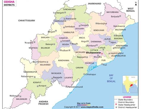 Buy Odisha District Map North America Continent Map, Africa Continent ...