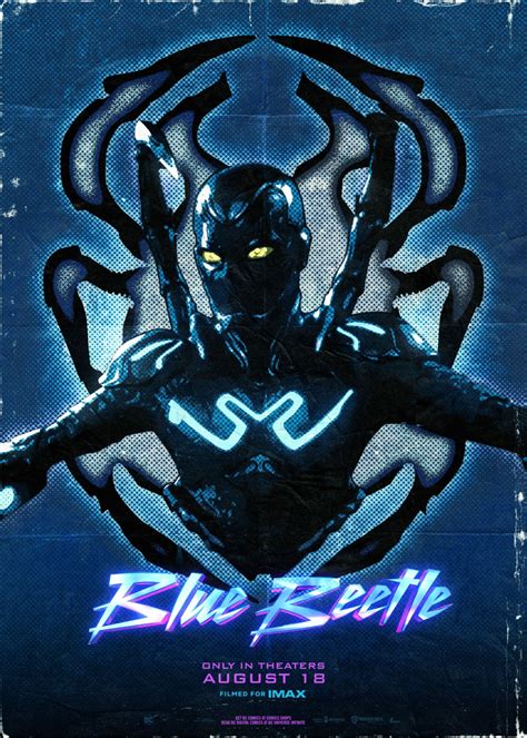 BLUE BEETLE (2023) POSTER Art | Poster By Ferrer