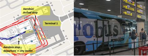 aerobus_map_terminal1 - Barcelona public transport