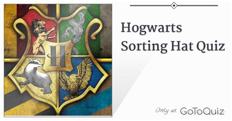 Hogwarts Sorting Hat Quiz