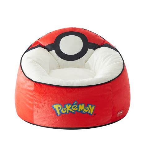 Pokemon Kids Plush Bean Bag Chair, 24"Hx24"Hx25"H - Walmart.com