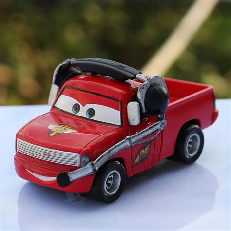 Pixar Cars No.95 Lightning McQueen Trunk With Headset Diecast Metal Toy Car 1:55 Loose Brand New ...