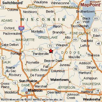 Randolph, Wisconsin Area Map & More