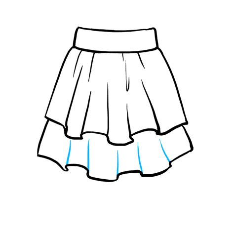 How to Draw a Skirt - Really Easy Drawing Tutorial