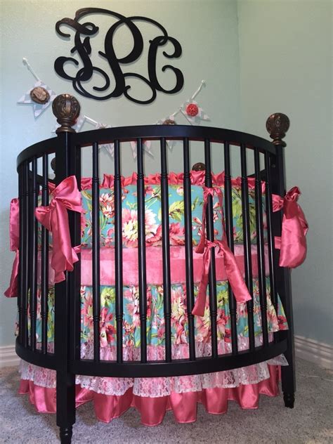 Round Crib BeddingRound Crib Sets for Girls Round Baby