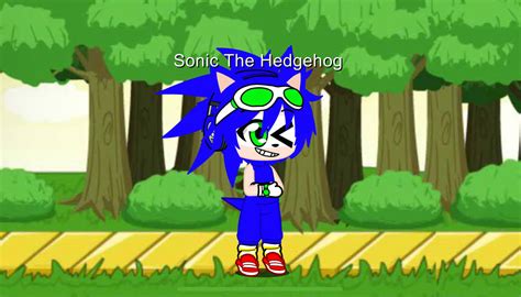 I made Sonic the Hedgehog in Gacha Club by Alexcx010 on DeviantArt