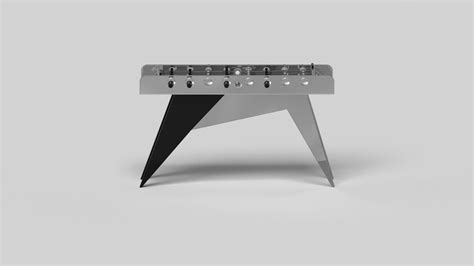Elevate Customs Mantis Foosball Tables / Stainless Steel Metal in 5'-Made in USA For Sale at 1stDibs