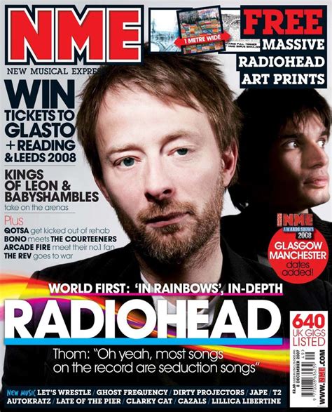 #Radiohead - Magazine Covers - 2007 - New Musical Express - #Music