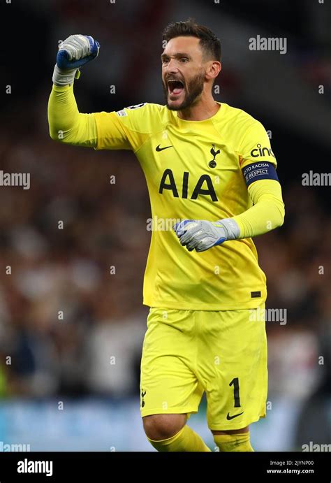 Hugo Lloris of Tottenham Hotspur celebrates - Tottenham Hotspur v ...