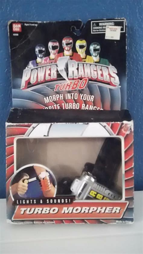 Power Rangers Turbo Morpher w/ Key complete functioning clean | #1760568878