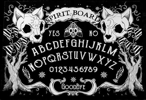 https://www.etsy.com/listing/575358387/spirit-board-art-print-a4-ouija ...