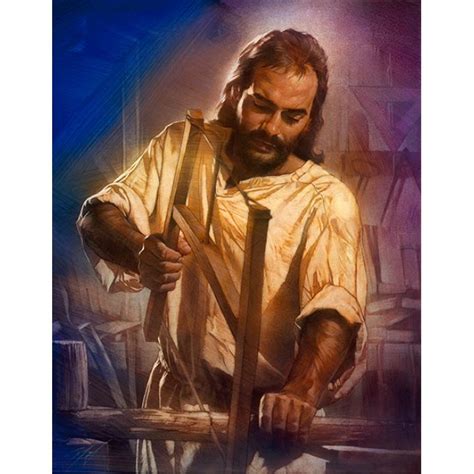 Fine Art, Prints, Posters : Jesus The Carpenter Christian ...