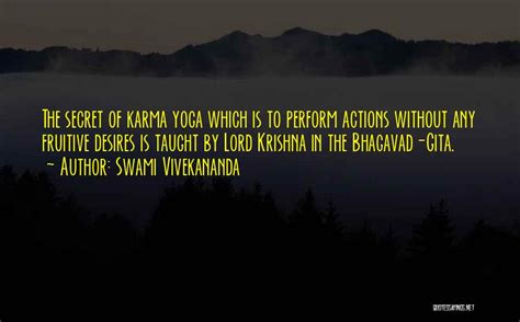 Top 6 Krishna Karma Yoga Quotes & Sayings