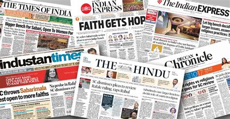 'Faith gets hope': How English newspapers reported Sabarimala verdict ...