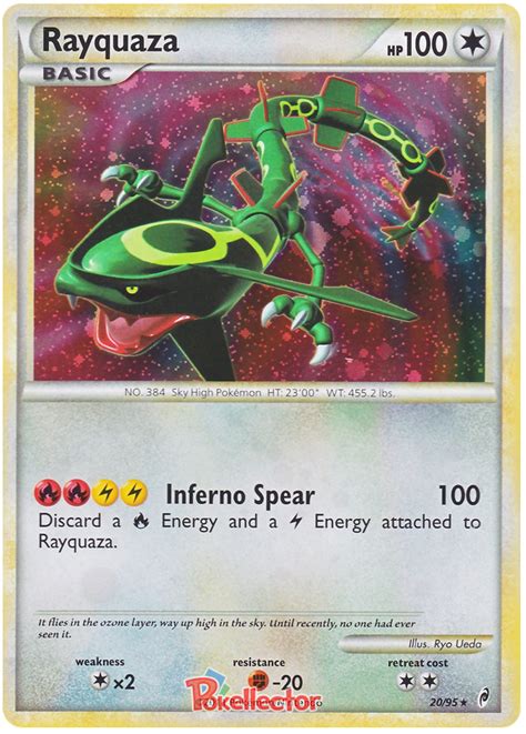 Rayquaza - Call of Legends #20 Pokemon Card