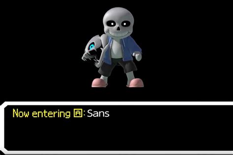 Sans from Undertale joins Smash Bros. Ultimate as a Mii Fighter costume - Polygon