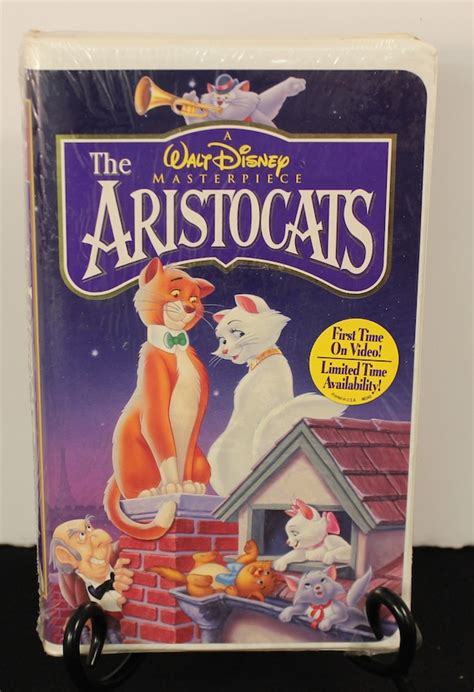 Walt Disney Masterpiece THE ARISTOCATS New/sealed VHS 1998 - Etsy