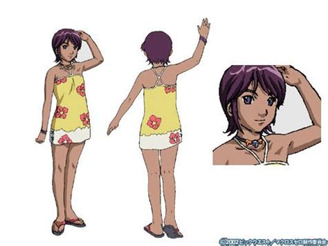 Mao Nome - Macross Zero - Anime Characters Database Hair Color Purple ...