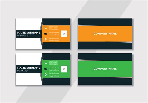 Business Card design Template. 27829605 Vector Art at Vecteezy