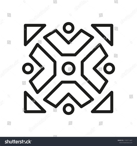 Modern Logo Shape Minimalistic Look Vector Stock Vector (Royalty Free) 1103711447