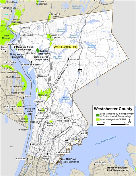 Westchester County Maps - Map With Cities