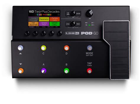 Line 6 Debuts POD Go Guitar Processor The Best-Sounding POD Ever